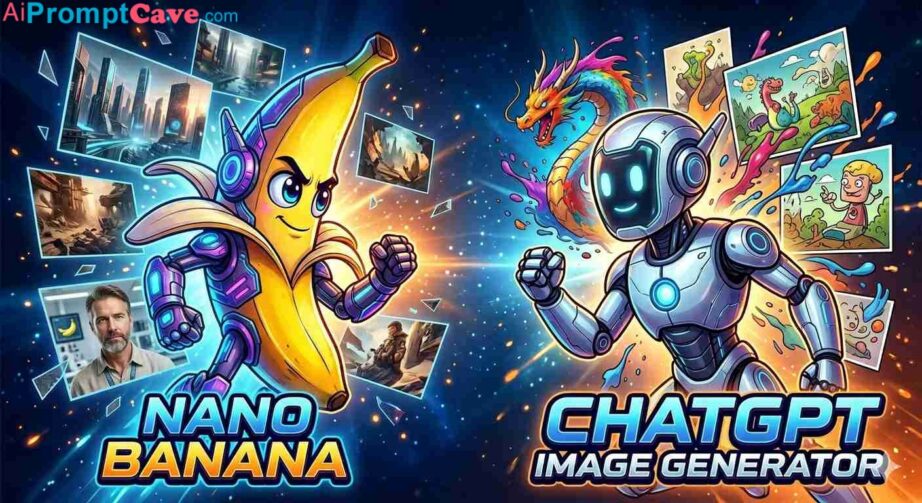 Comparison Between Nano Banana vs ChatGPT Image Generators