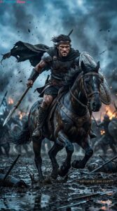 Epic Ancient Warrior on Warhorse - Free Ai Image Prompt Epic Ancient Warrior on Warhorse Cinematic Prompt - Free Ai Image Prompt