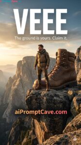 Epic Boots Adventure Advertisement Prompt - Free Ai Image Prompt
