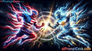 Epic Soccer Countries Energy Clash Prompt - Free Ai Image Prompt