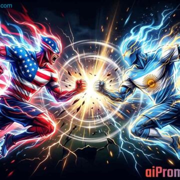 Epic Soccer Countries Energy Clash Prompt - Free Ai Image Prompt