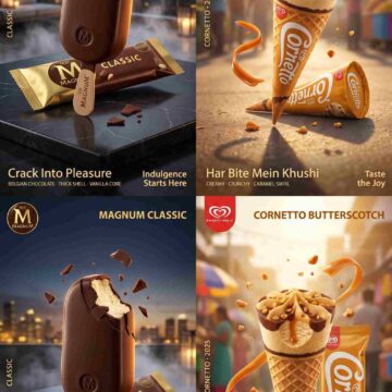 FMCG Ice Cream Magnum & Cornetto - Free Ai Prompt