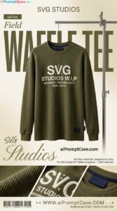Fashion Tee Editorial Fashion Product Ad - Free Ai Prompt
