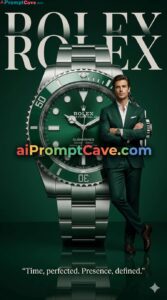 Giant Rolex Poster Prompt - Free Ai Image Prompt