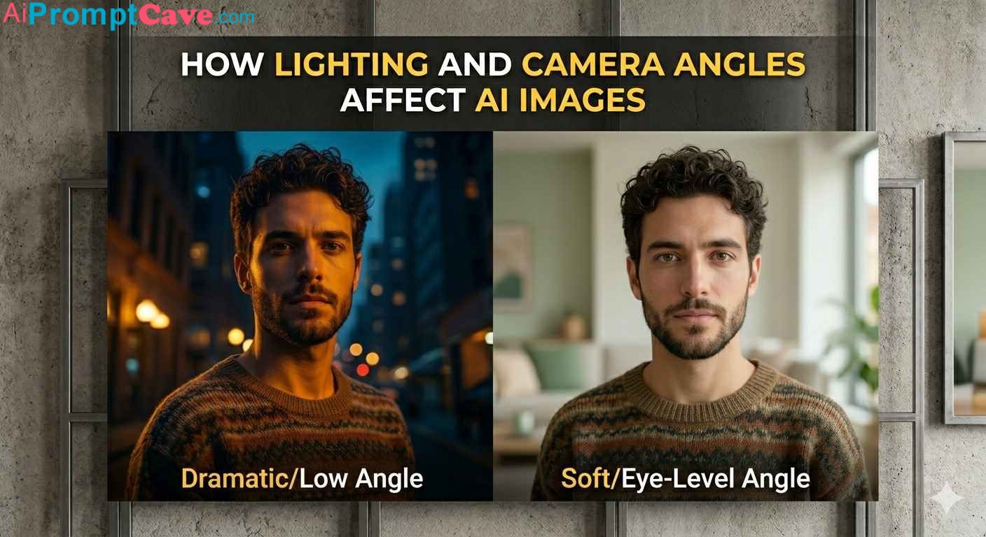 How Lighting and Camera Angles Affect AI Images
