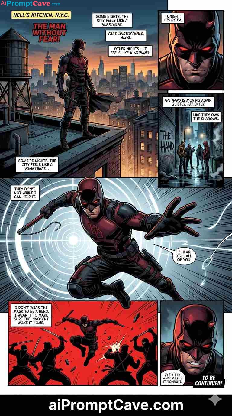 How to Design Comic Book Page Prompt - Free Ai Image Prompt