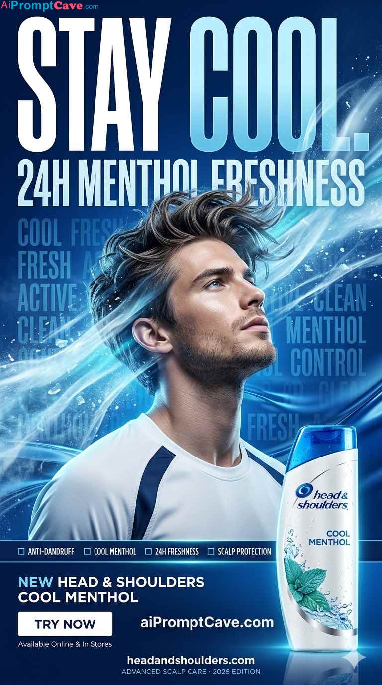 How to Design Head & Shoulders Ad - Free Ai Image Prompt