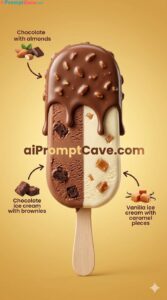 How to Design Luxury Ice Cream Bar - Free Ai Image Prompt