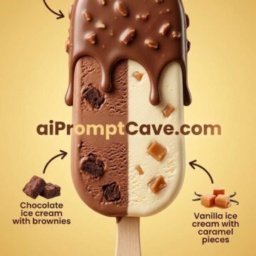 How to Design Luxury Ice Cream Bar - Free Ai Image Prompt