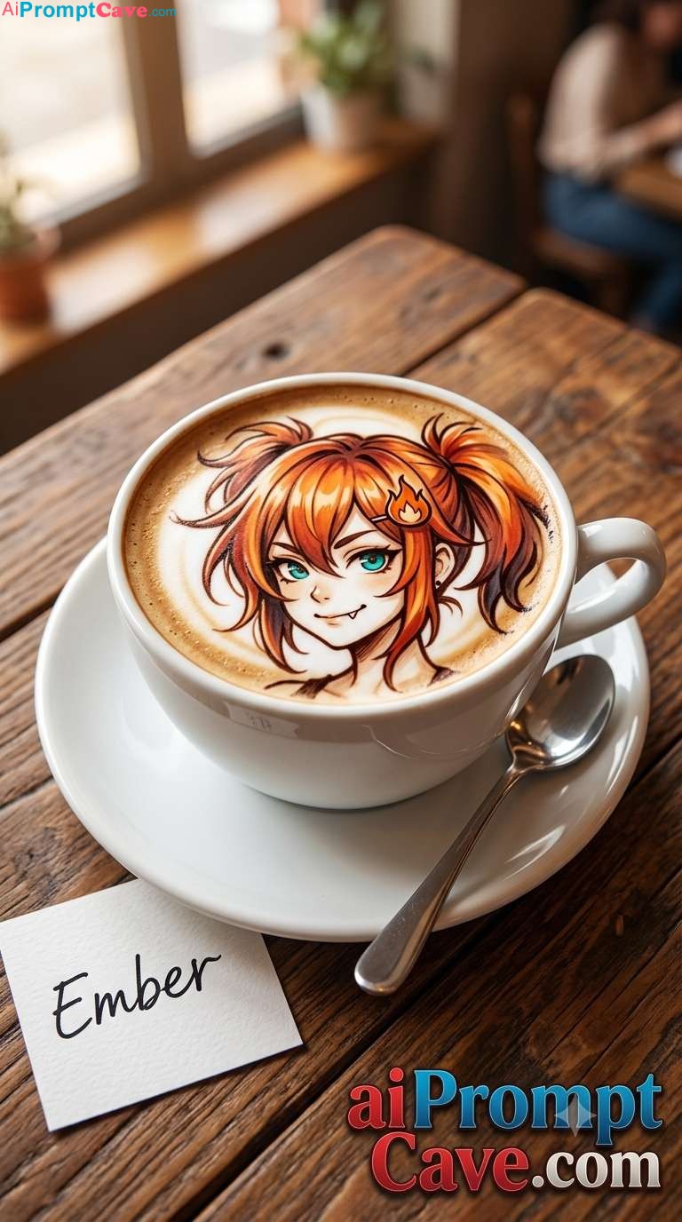 Latte Art Character Prompt for Nano Banana Pro AI Images - Free Ai Image Prompt