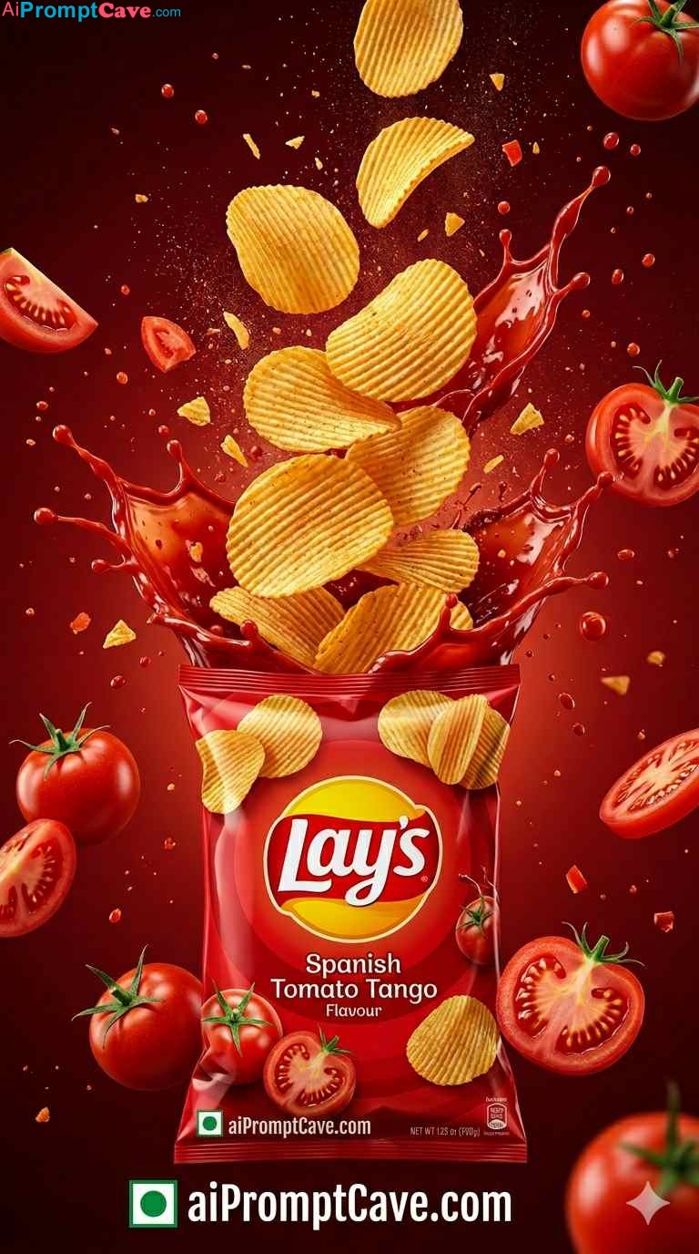 Lay’s Spanish Tomato Tango Flavor - Free Ai Image Prompt