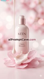 Cherry Blossom Lotion Commercial Prompt - Free Ai Image Prompt Luxury Cherry Blossom Lotion Commercial Prompt - Free Ai Image Prompt