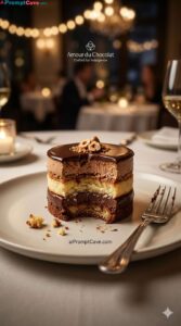 Luxury Dessert Bite Reveal with Crumbs & Fine Dining Scene - Free Ai Image Prompt