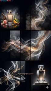 Luxury Perfume Evolution Cinematic Poster Prompt - Free Ai Image Prompt-