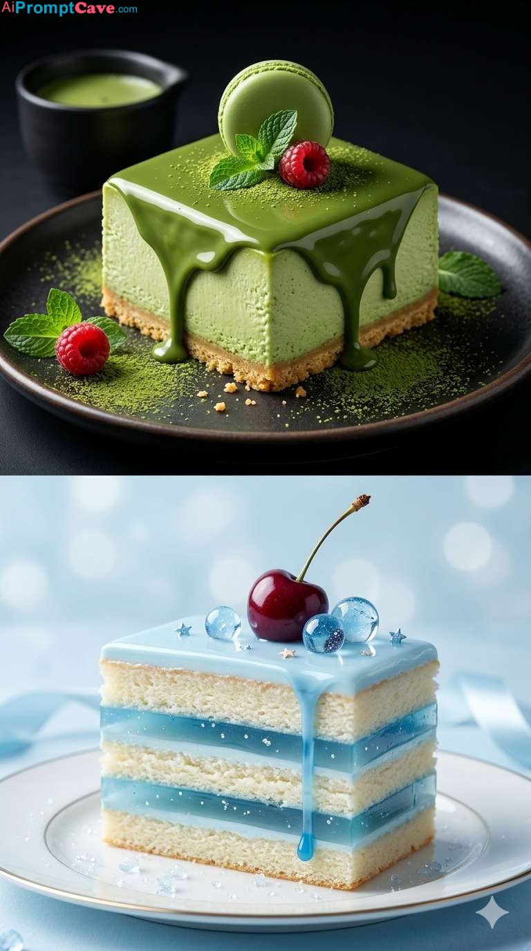 Luxury Sponge Dessert Prompt - Free Ai Image Prompt