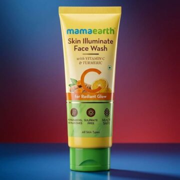 Mamaearth Facewash Luxury Skincare Poster - Free Ai Image Prompt