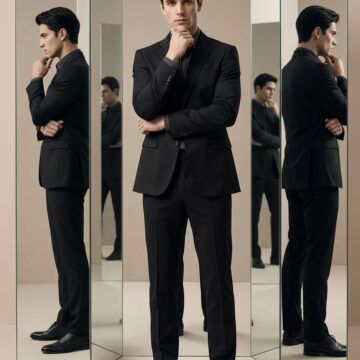 Mirror Suit Fashion Prompt - Free Ai Image Prompt