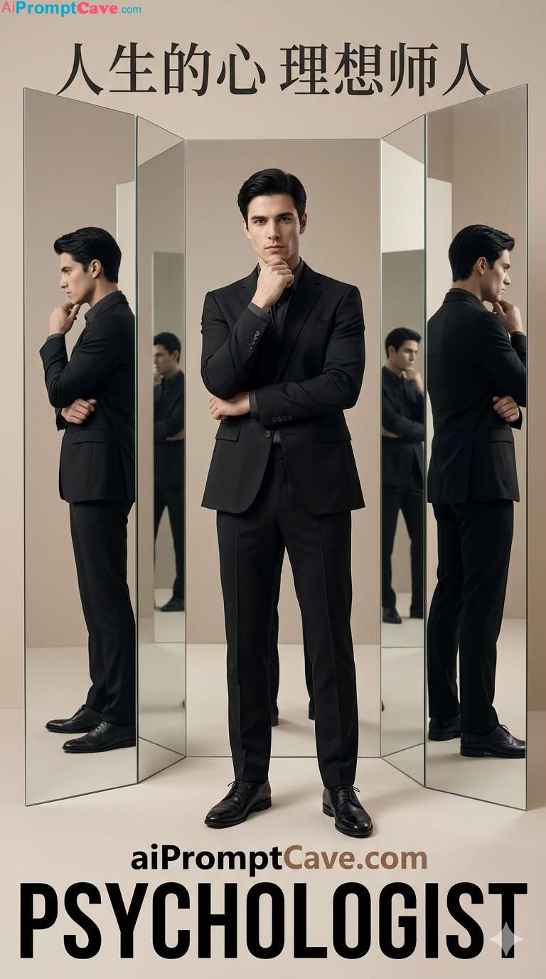 Mirror Suit Fashion Prompt - Free Ai Image Prompt