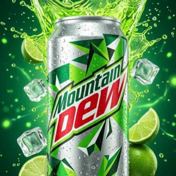 Mountain Dew Explosive Product Ad Prompt - Free Ai Image Prompt