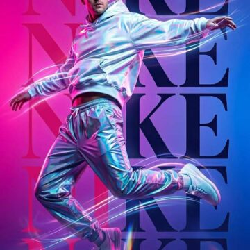 Nike-Style Fashion Ad Photo Shot - Free Ai Image Prompt