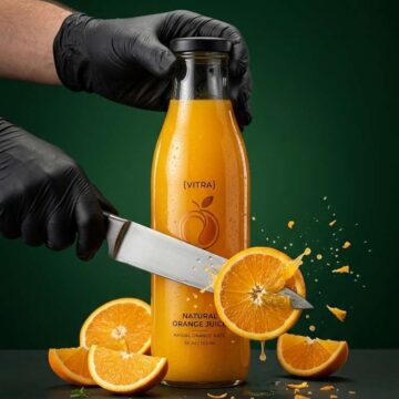 Orange Juice Advertising Prompt - Free Ai Image Prompt