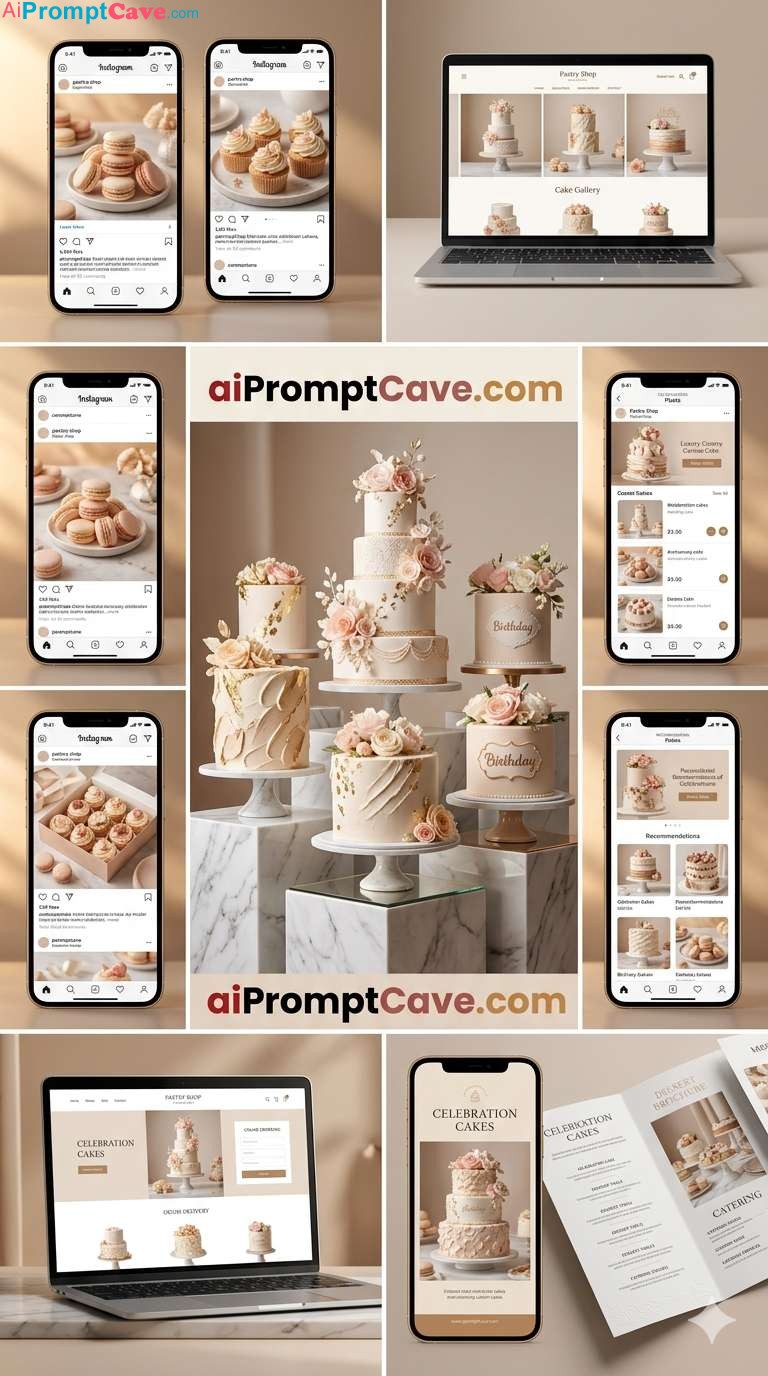 Digital Marketing Campaign Prompt – Free Ai Image Prompt Pastry Shop Digital Marketing Campaign Prompt - Free Ai Image Prompt