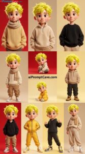 Pixar-Inspired 3D Boy Fashion Collage - Free Ai Image Prompt Pixar-Inspired 3D Boy Fashion Collage - Free Ai Image Prompt
