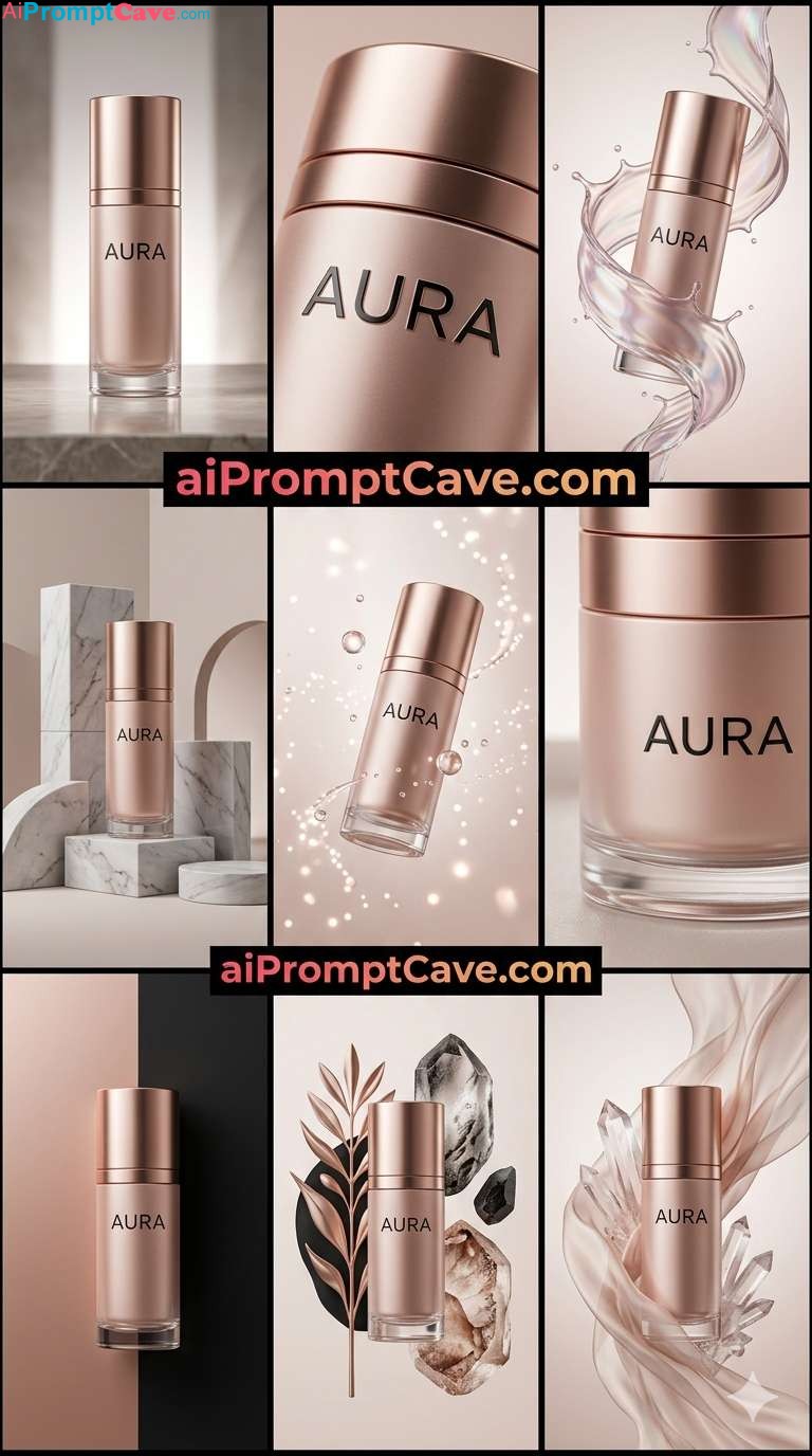 Premium 3x3 Corporate Product Campaign Grid Prompt - Free Ai Image Prompt