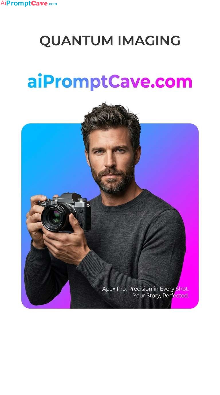 Premium Ad Design with Male Models & 3D Breakout Effect - Free Ai Image Prompt