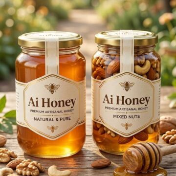 Premium Honey Jar Product Photography Prompt for Luxury Food Ads - Free Ai Image Prompt