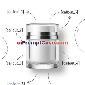 Premium Skincare Infographic Poster Prompt - Free Ai Image Prompt