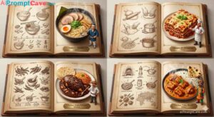 Recipe Atlas Pop-Up Book Prompt - Free Ai Image Prompt Recipe Atlas Pop-Up Book Prompt - Free Ai Image Prompt