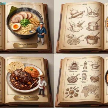 Recipe Atlas Pop-Up Book Prompt - Free Ai Image Prompt