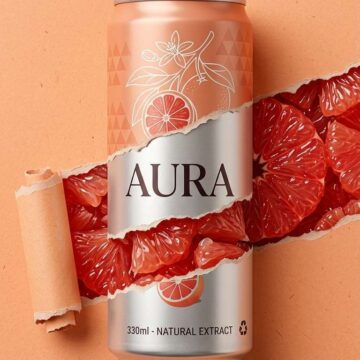 Soda Can Tear Ad Fruit Reveal - Free Ai Prompt
