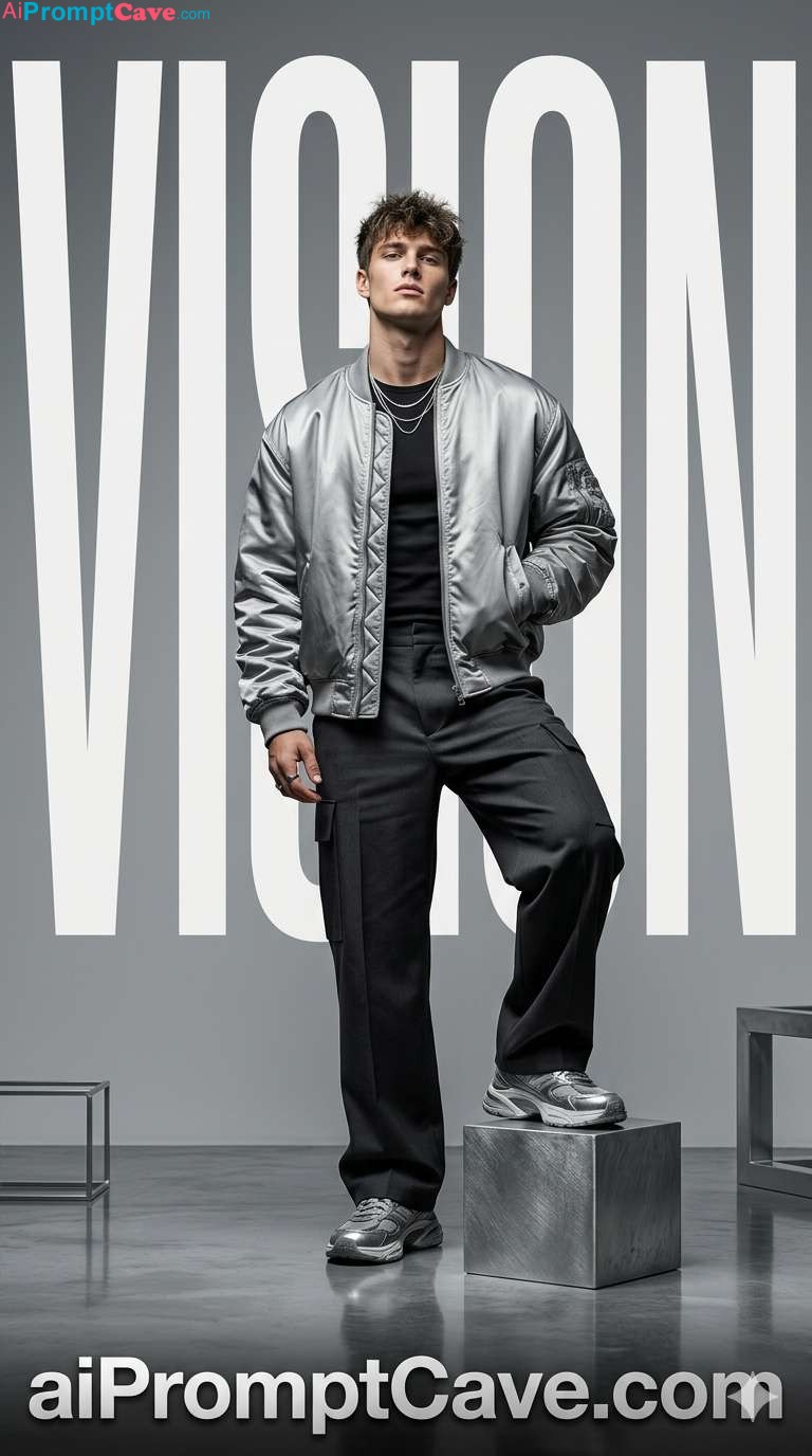 Streetwear Fashion Poster Prompt - Free Ai Image Prompt
