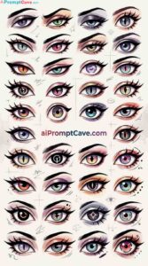 Stylized Illustrator Eye Design Prompt - Free Ai Image Prompt