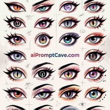 Stylized Illustrator Eye Design Prompt - Free Ai Image Prompt