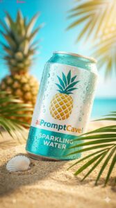 Tropical Pineapple Sparkling Water Ad Prompt - Free Ai Image Prompt Tropical Pineapple Sparkling Water Ad Prompt - Free Ai Image Prompt