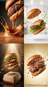 Ultra-Vivid Burger Commercial Prompt - Free Ai Image Prompt Ultra-Vivid Burger Commercial Prompt - Free Ai Image Prompt