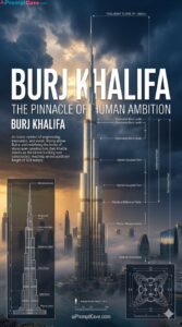 Burj Khalifa Engineering Infographic Prompt– Free Ai Image Prompt