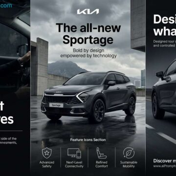 Kia Sportage Poster Prompt - Free Ai Image Prompt