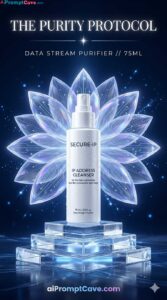 Luxury Cosmetic Tech Advertisement Prompt - Free Ai Image Prompt