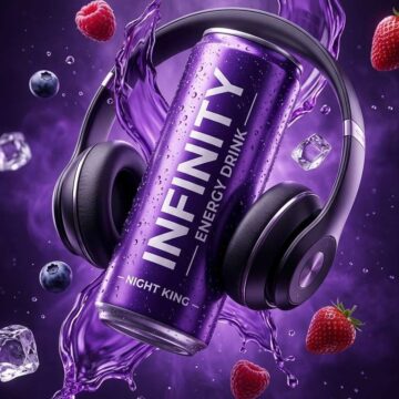 Epic Infinity Energy Drink Product Photography Prompt - Free Ai Image Prompt
